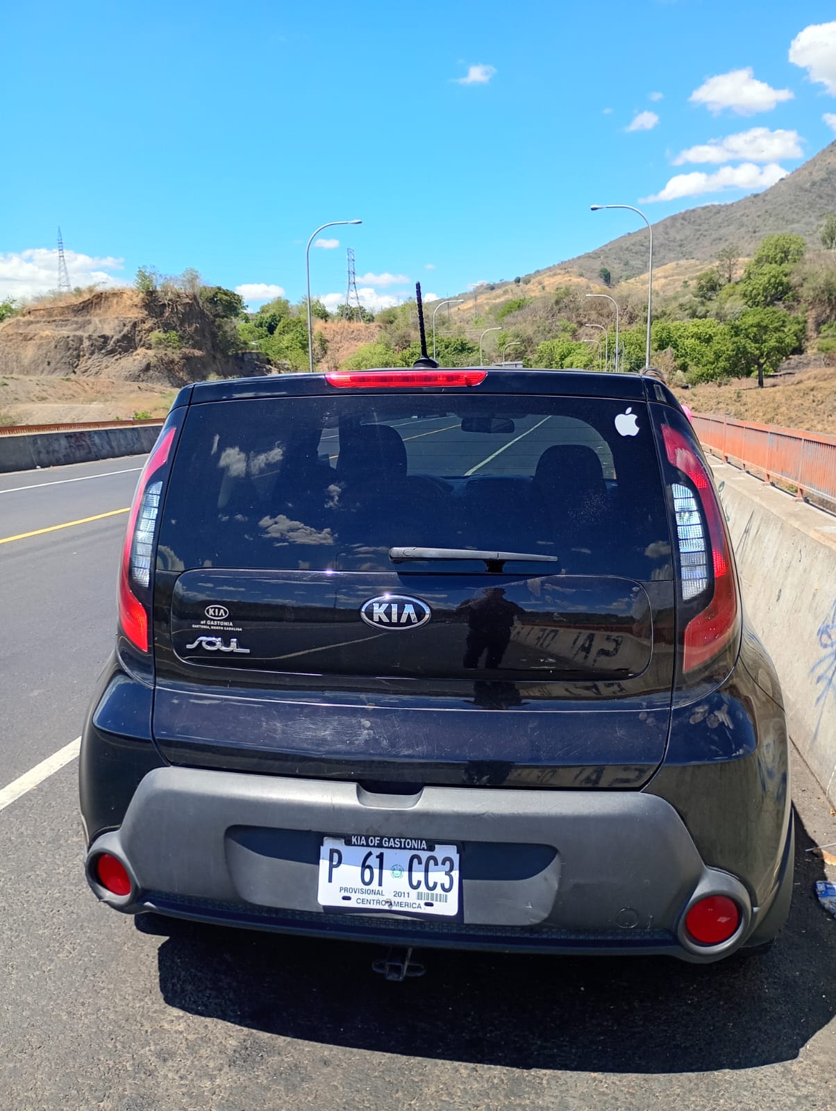 Kia Soul 2020 vista trasera